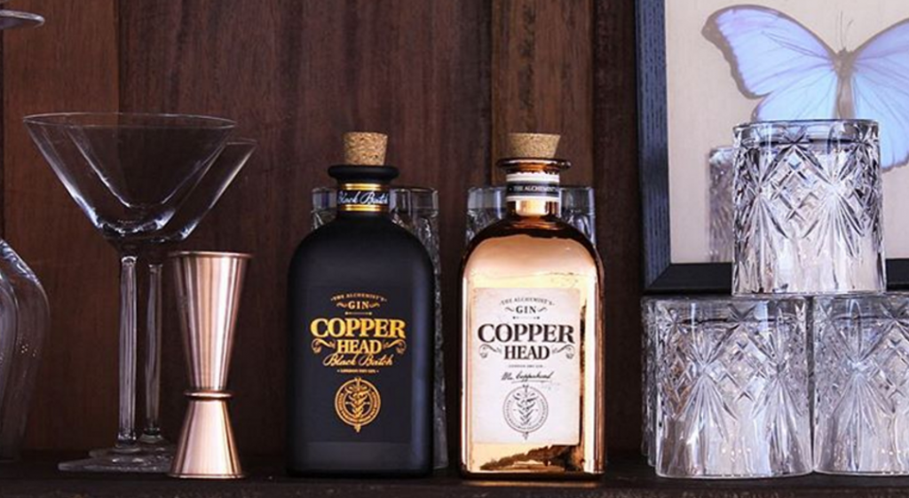 Coffret de gins Copper Head Duobox Le meilleur cadeau pour la fête des pères - Dégustations de vin - achat/vente de vin - Histoire de Boire