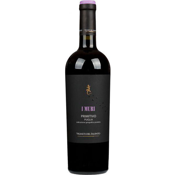 I Muri Primtivo Vigneti del Salento Puglia IGT 2018 disponible sur me wineshop d’Histoire de Boire
