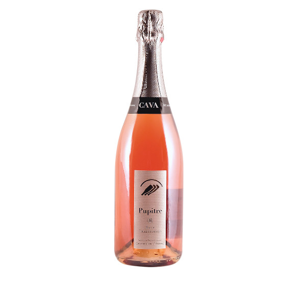 Cava Pupitre Rosé disponible sur le wineshop d’Histoire de Boire