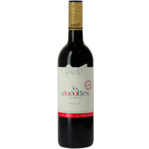Les Cocottes by Pierre Chavin Merlot 0% Alcool disponible sur le wineshop d'Histoire de Boire