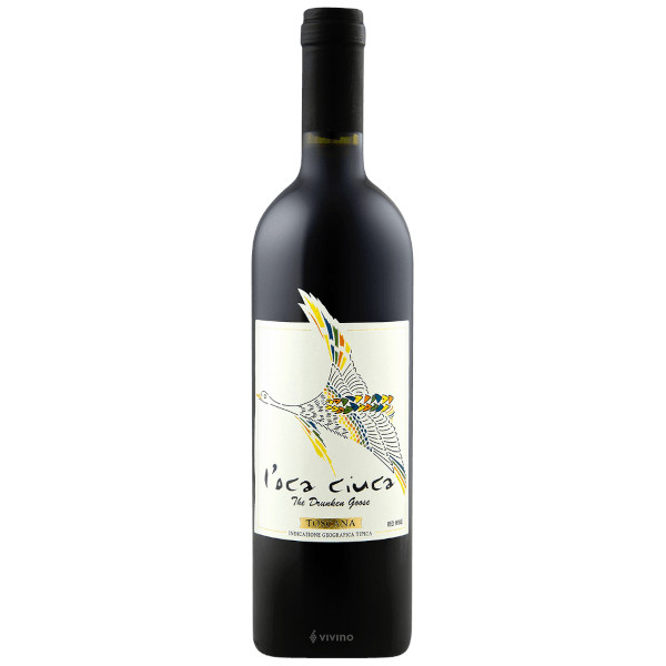 L’Oca Ciuca The Drunken Goose Toscana IGT disponible sur le wineshop d’Histoire de boire